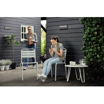 Philips 16483/93/P3 - LED outdoor wall light MYGARDEN BUSTAN 2xLED/4.5W
