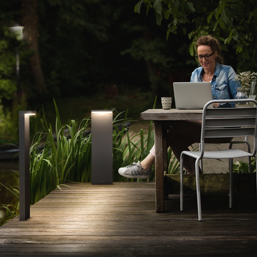 Philips - LED Outdoor lamp 2xLED/4,5W/230V 2700K IP44