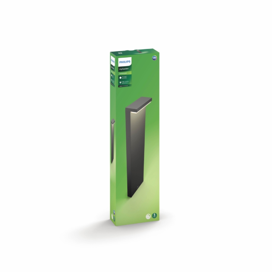 Philips 16486/93/P0 - LED outdoor column light MYGARDEN BUSTAN 2xLED/4.5W
