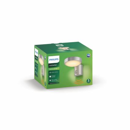 Philips 16491/47/P0 - LED outdoor wall light MYGARDEN COCKATOO LED/8W