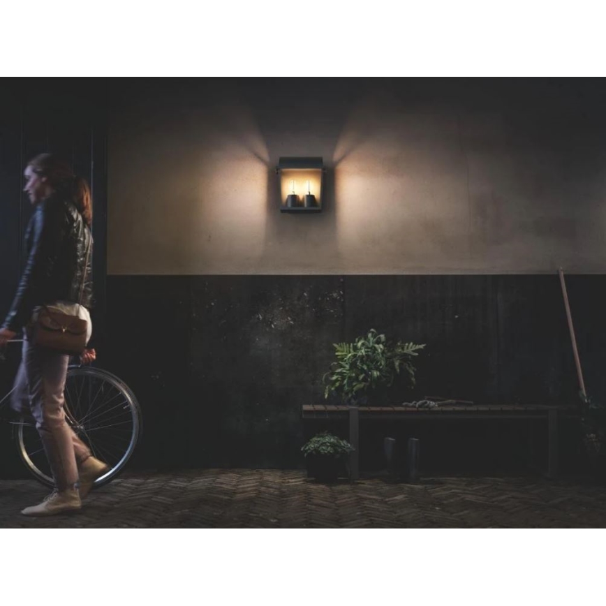 Philips - Outdoor wall light 2xE27/42W/230V IP44