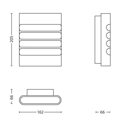 Philips - LED Outdoor light LED/3W IP44