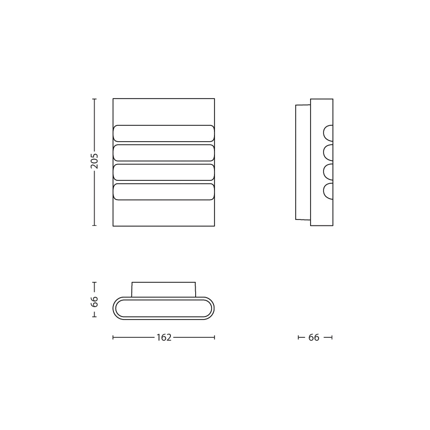 Philips - LED Outdoor light LED/3W IP44