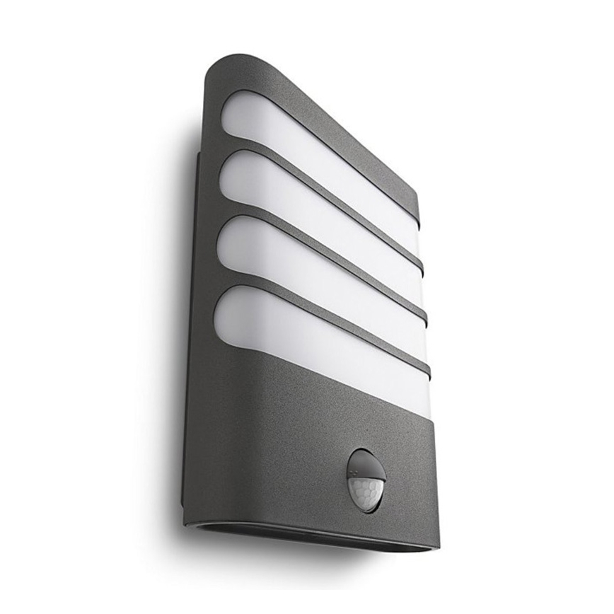 Philips - LED Outdoor wall light with a sensor 1xLED/3W/230V IP44