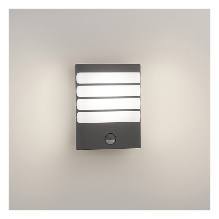 Philips - LED Outdoor wall light with a sensor 1xLED/3W/230V IP44