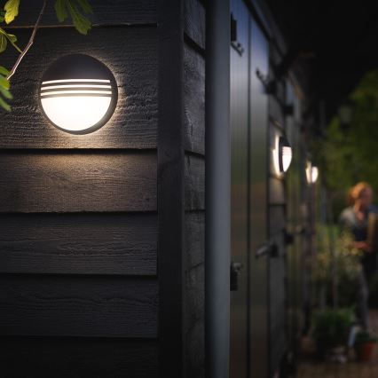 Philips - LED Outdoor Wall Light, 6W, 230V, IP44