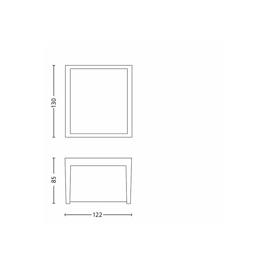 Philips - LED Outdoor wall light LED/3W/230V IP44 2700K