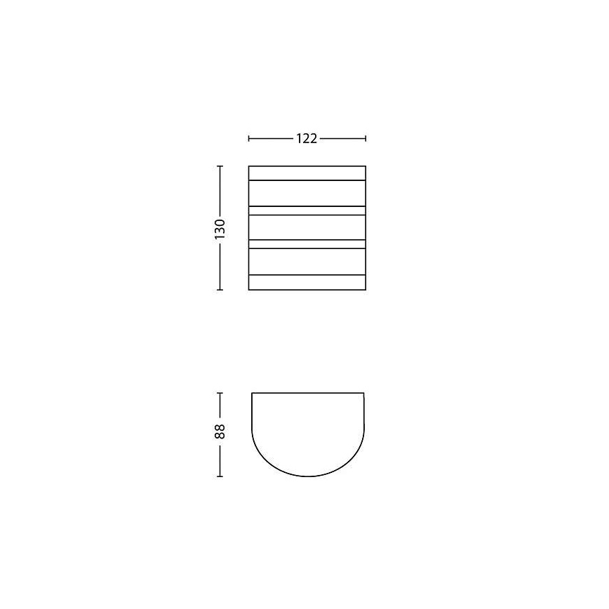Philips - LED Outdoor Light LED/3W/230V IP44