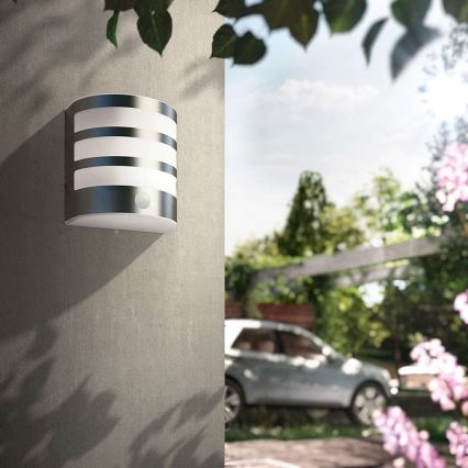 Philips - LED outdoor wall light with a sensor 1xLED/3W IP44