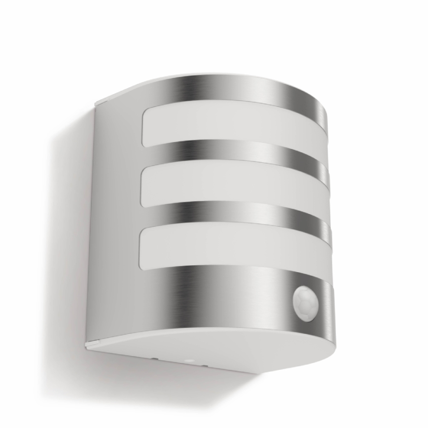 Philips - LED Outdoor Wall Light with Motion Sensor, 3W, IP44