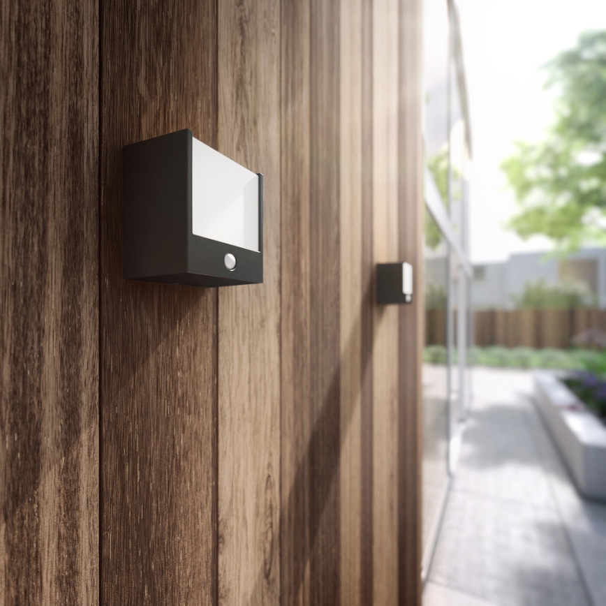 Philips - LED outdoor light with a sensor 1xLED/3.5W IP44