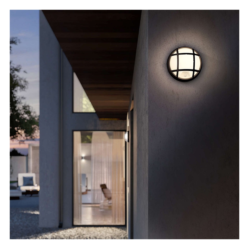 Philips 17319/30/16 - LED Outdoor wall light with a sensor  EAGLE 1xLED/3W