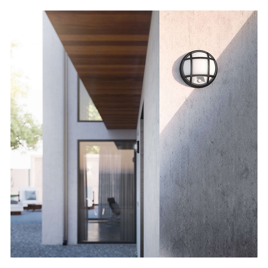 Philips 17319/30/16 - LED Outdoor wall light with a sensor  EAGLE 1xLED/3W