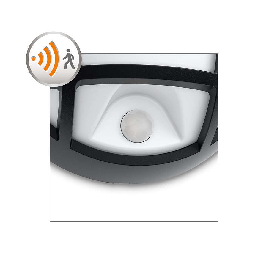 Philips 17319/30/16 - LED Outdoor wall light with a sensor  EAGLE 1xLED/3W