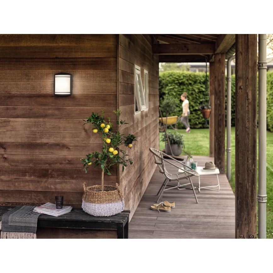 Philips - Outdoor wall light 1xLED/6W/230V IP44