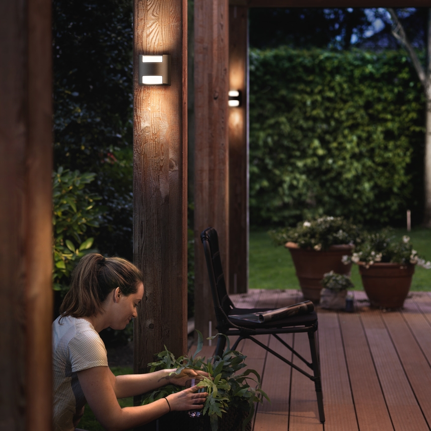 Philips - Outdoor wall light 2xLED/4,5W/230V IP44
