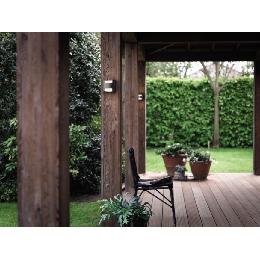 Philips - Outdoor wall light 2xLED/4,5W/230V IP44