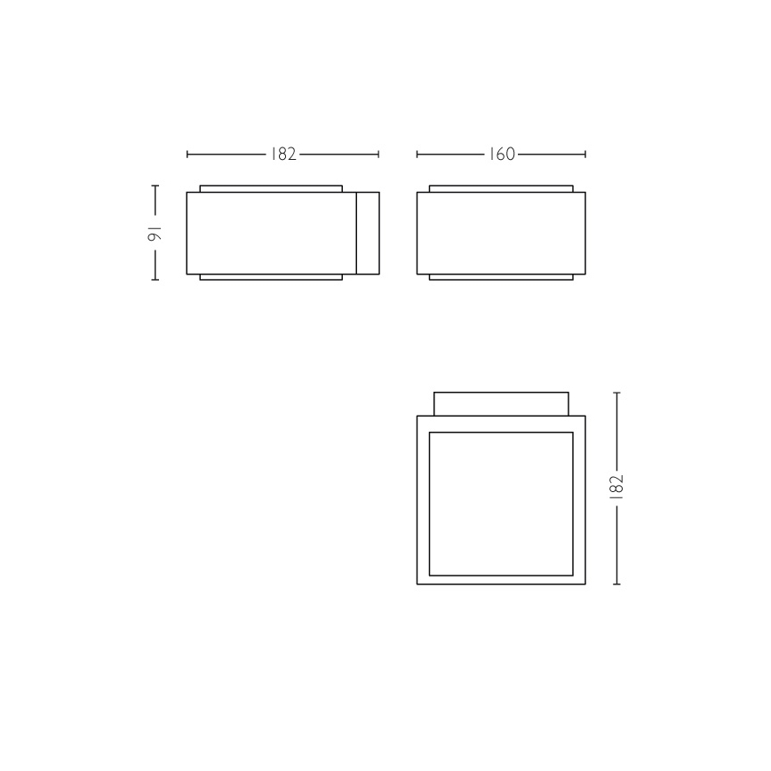 Philips – Outdoor Wall Light 1×E27/42W/230V IP44