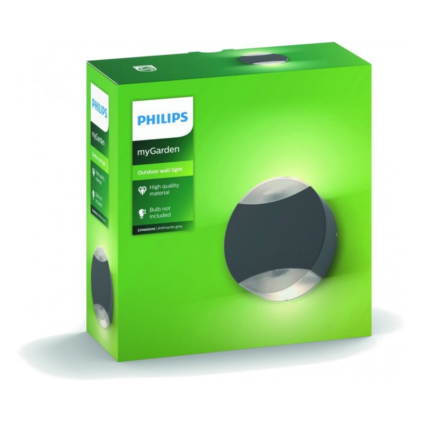 Philips - Outdoor wall light 2xGU10/5W