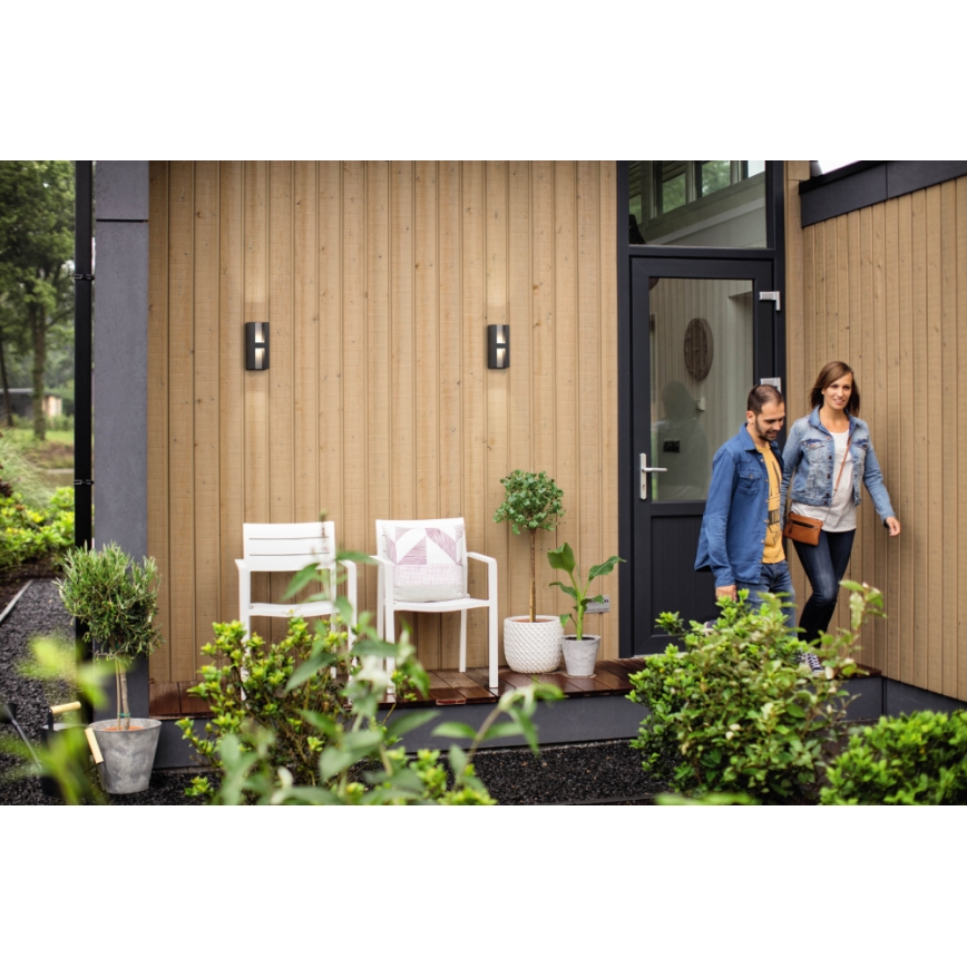 Philips - LED outdoor wall light 2xLED/4,5W IP44