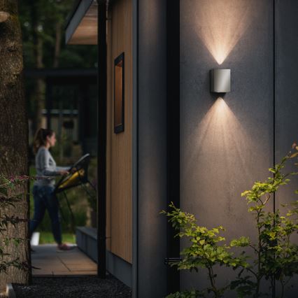 Philips - LED Outdoor wall light 2xLED/4,5W/230V 2700K IP44