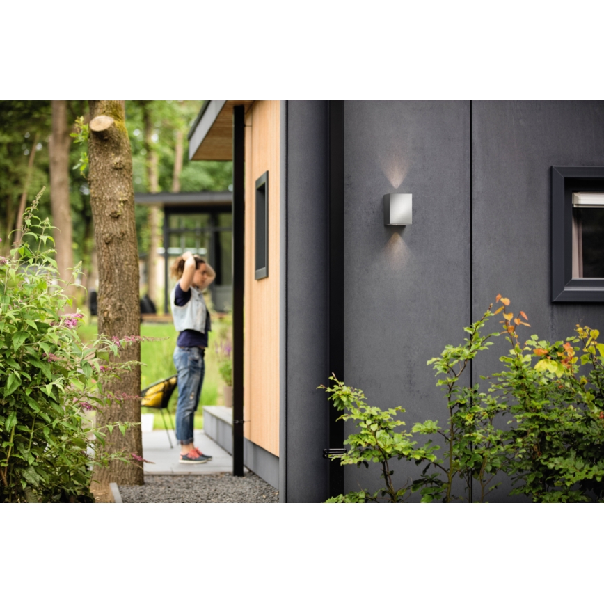 Philips 17358/47/P0 - LED outdoor wall light MYGARDEN CISTUS 2xLED/4.5W/230V IP44