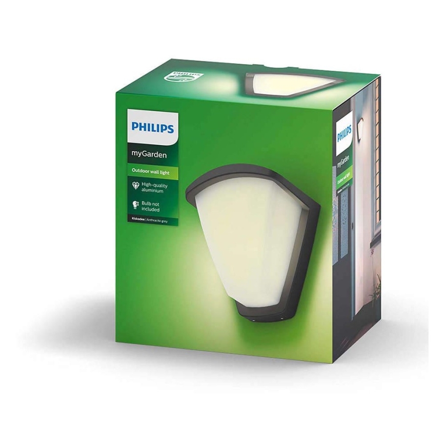Philips 17383/93/PN - Outdoor wall light  KISKADEE 1xE27/42W/230V IP44