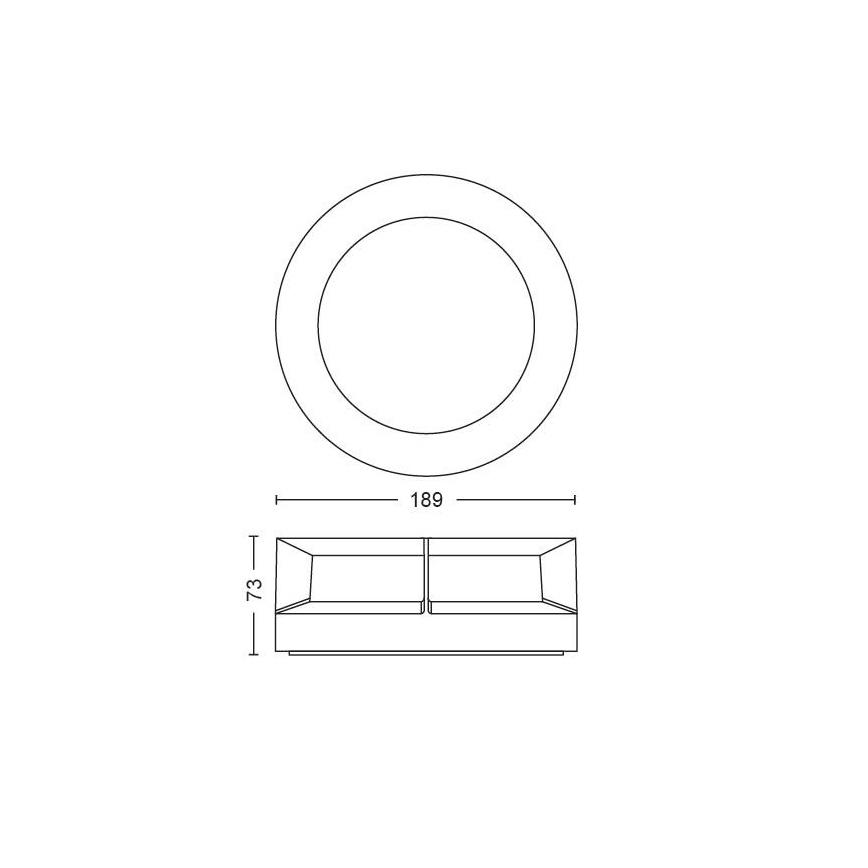 Philips - LED Outdoor light LED/12W/230V IP44