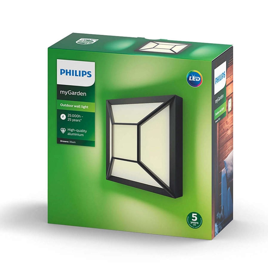 Philips - LED Outdoor wall light LED/12W IP44