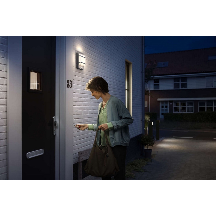 Philips - LED Outdoor wall light LED/12W IP44