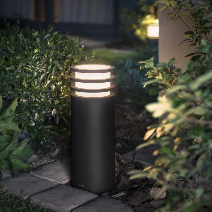 Philips 17402/93/P0 - LED Dimming outdoor lamp HUE LUCCA 1xE27/9,5W/230V