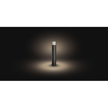 Philips - LED Dimmable outdoor lamp Hue LUCCA 1xE27/9,5W/230V IP44