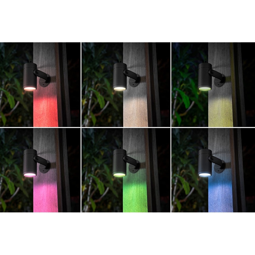 Philips - SET 3x LED Spotlight Hue LILY 3xLED/8W/230V IP65