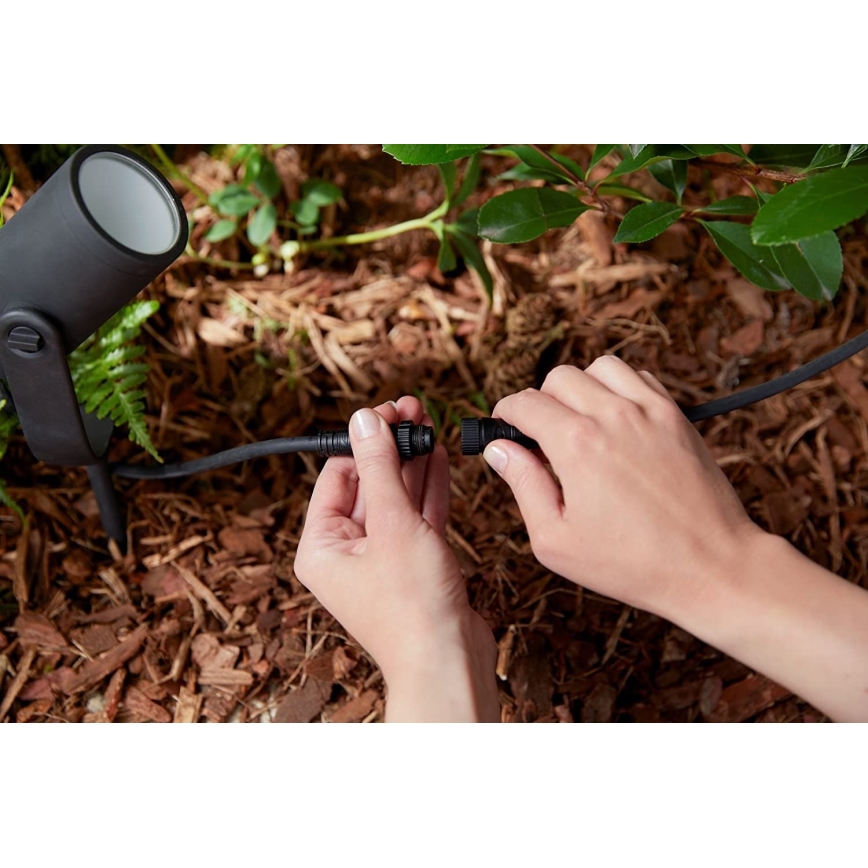 Philips - Extension set LED RGB outdoor spotlight Hue LILY LED/8W/230V IP65