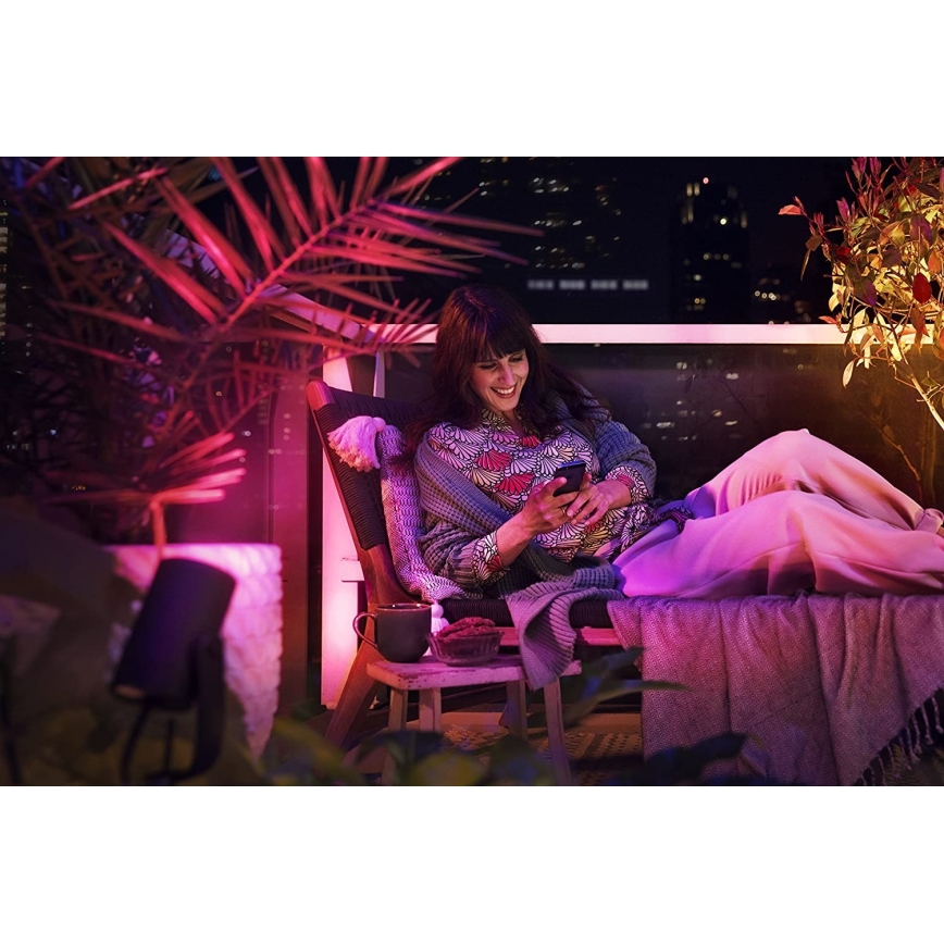 Philips - Extension set LED RGB outdoor spotlight Hue LILY LED/8W/230V IP65