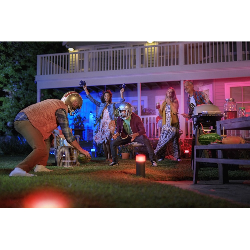 Philips 17420/30/P7 - LED RGB Outdoor lamp HUE CALLA LED-RGB/8W/230V IP65 - Additional set