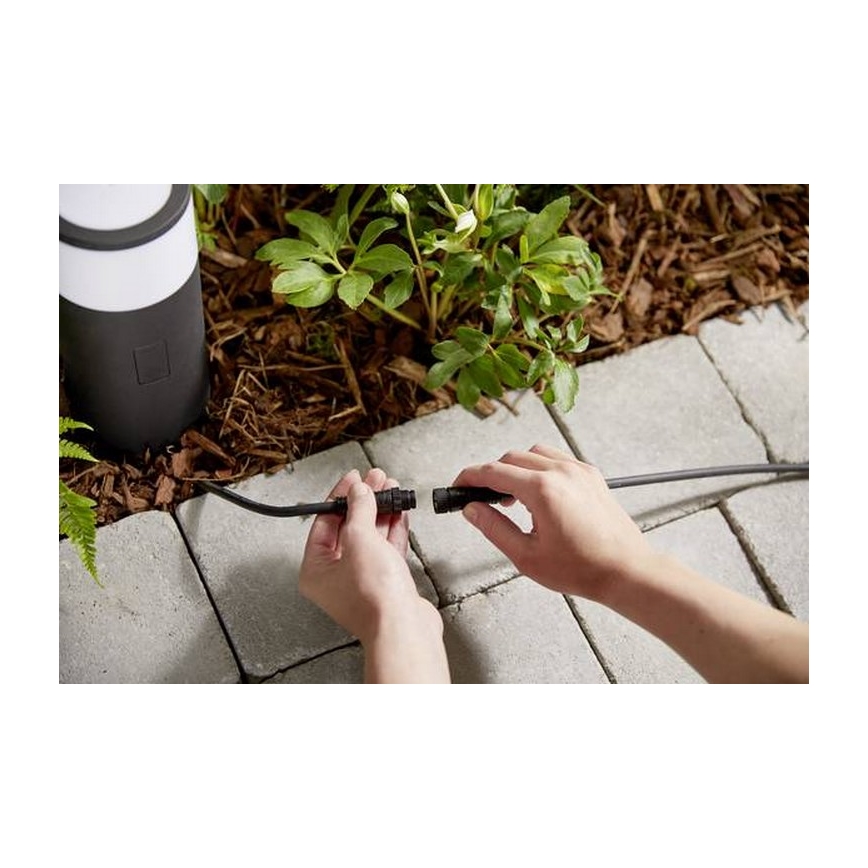 Philips 17420/30/P7 - LED RGB Outdoor lamp HUE CALLA LED-RGB/8W/230V IP65 - Additional set