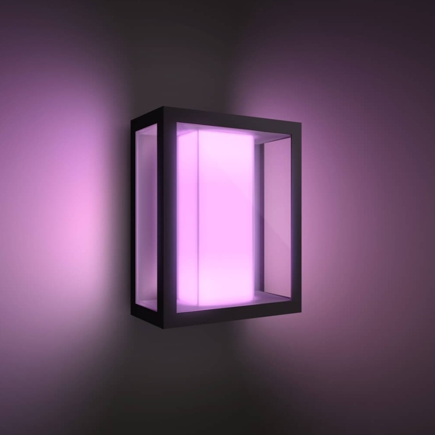 Philips - LED RGBW Dimmable outdoor wall light Hue IMPRESS 2xLED/8W/230V IP44