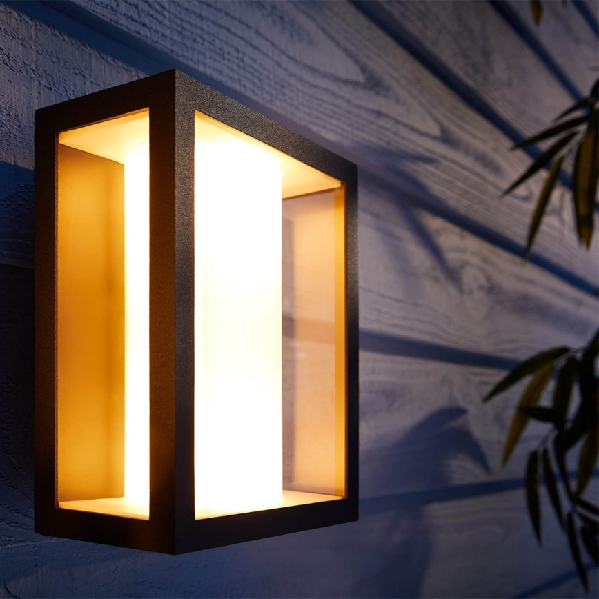Philips - LED RGBW Dimmable outdoor wall light Hue IMPRESS 2xLED/8W/230V IP44