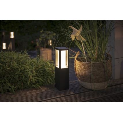 Philips 17431/30/P7 - LED RGB Outdoor lamp HUE IMPRESS 2xLED/8W/230V IP44