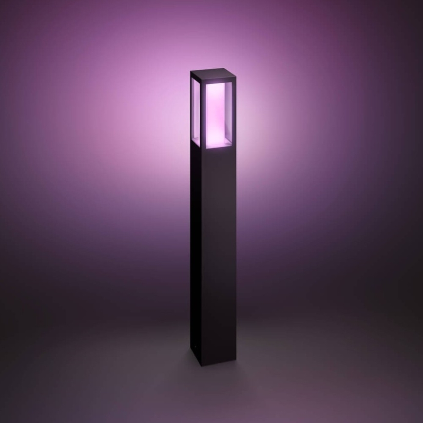 Philips 17432/30/P7 - LED RGB Outdoor lamp HUE IMPRESS 2xLED/8W/230V IP44