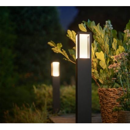 Philips 17432/30/P7 - LED RGB Outdoor lamp HUE IMPRESS 2xLED/8W/230V IP44