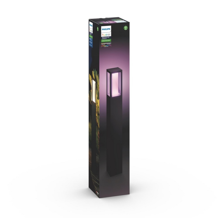 Philips 17432/30/P7 - LED RGB Outdoor lamp HUE IMPRESS 2xLED/8W/230V IP44