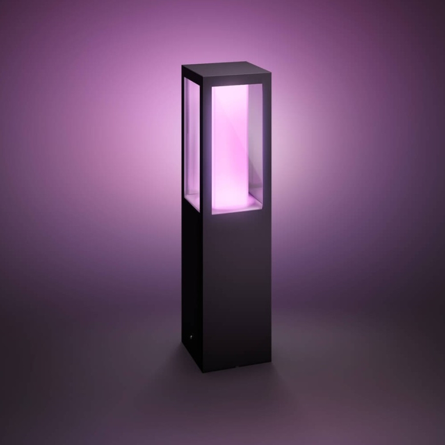 Philips 17434/30/P7 - LED RGB Outdoor lamp HUE IMPRESS 2xLED/8W/230V IP44