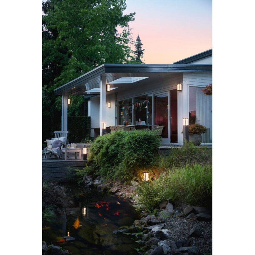 Philips 17434/30/P7 - LED RGB Outdoor lamp HUE IMPRESS 2xLED/8W/230V IP44