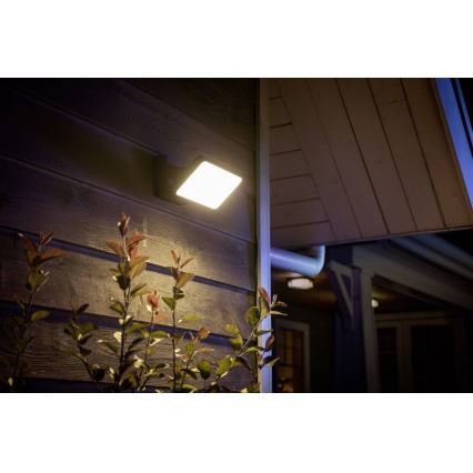 Philips - LED RGBW Dimmable outdoor reflektor Hue DISCOVER 2xLED/15W/230V 2000-6500K IP44