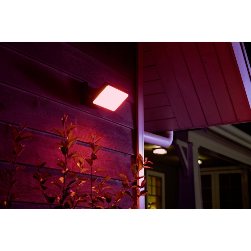 Philips - LED RGBW Dimmable outdoor reflektor Hue DISCOVER 2xLED/15W/230V 2000-6500K IP44