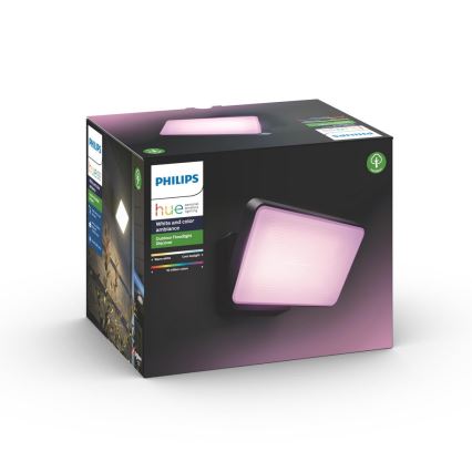 Philips - LED RGBW Dimmable outdoor reflektor Hue DISCOVER 2xLED/15W/230V 2000-6500K IP44