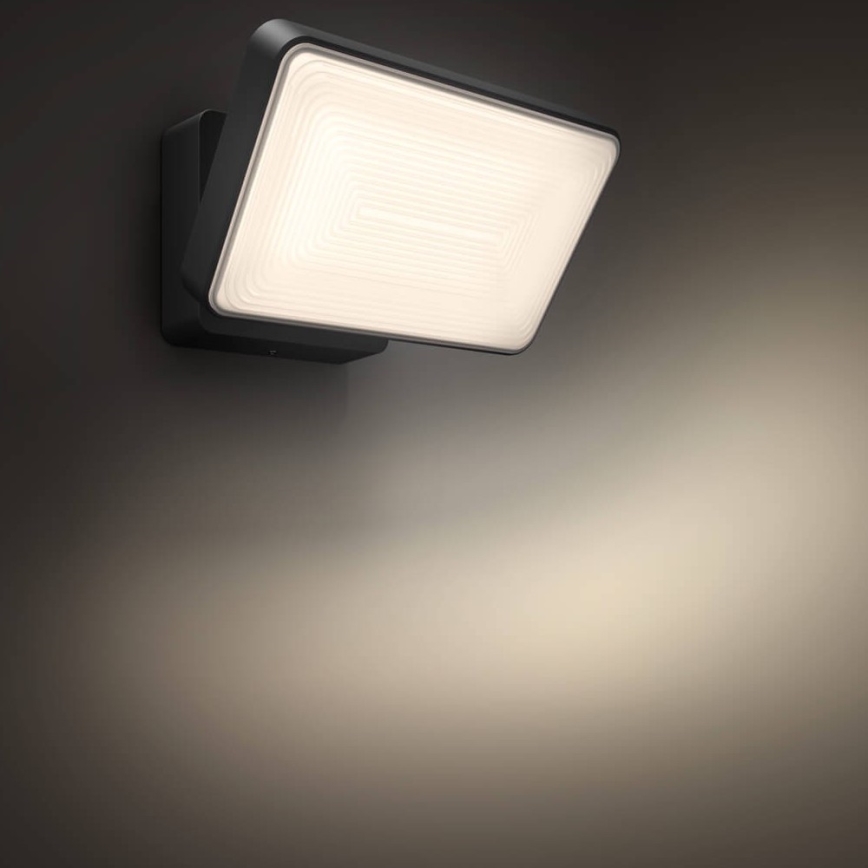 Philips 17436/30/P7 - LED Outdoor spotlight HUE WARM WHITE 2xLED/15W/230V IP44