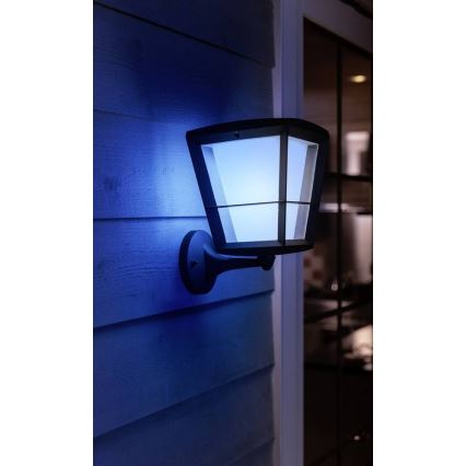 Philips - LED RGBW Dimmable outdoor wall light Hue ECONIC LED/15W/230V IP44